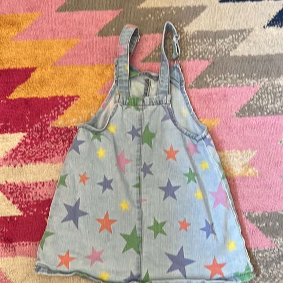 Rainbow star overall dress - Picture 4 of 5